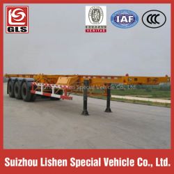 30 Feet 3-Axle Flatbed Container Trailer