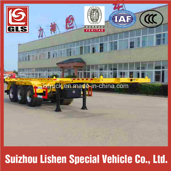 40t Low Bed Container Truck Trailer 