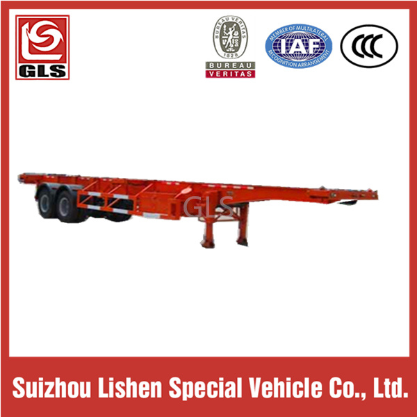 GLS Flatbed Semi Trailer with 35t Total Weight 