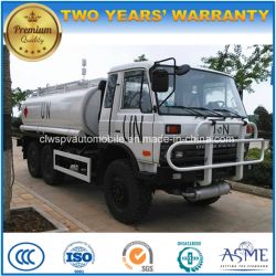 High Quality Dongfeng off Road 6X6 180 HP Fuel Tank Truck for Export