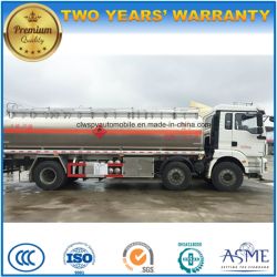 30000 L Shacman 3 Axles Oil Bower 30 T Aluminum Alloy Fuel Tanker Truck