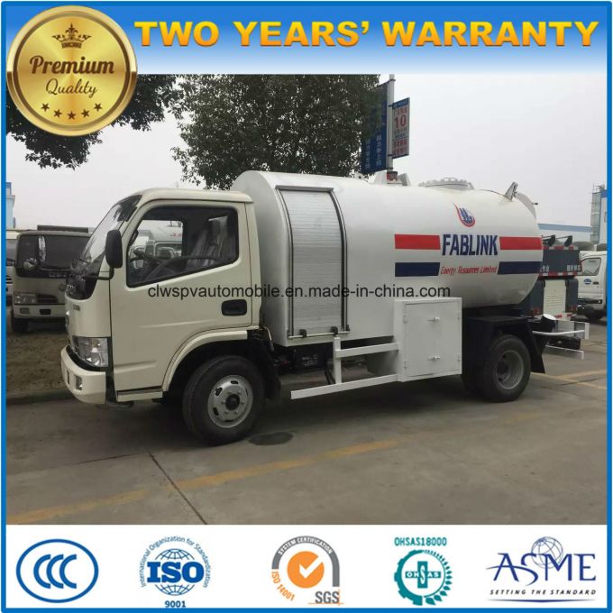 5 M3 5 Cbm LPG Truck 5000 Liters LPG Dispenser Refueling Truck 