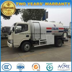 5.5 M3 5.5 Cbm LPG Truck 5500 Liters LPG Dispenser Refueling Truck