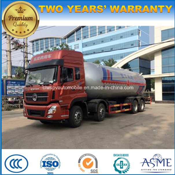 35 Cbm M3 Liquefied Gas Tanker  35000L LPG Tank Truck 