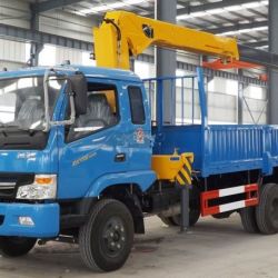 Dongfeng 4X2 4 Tons Lorry Load Truck Mounted with Crane for Sale