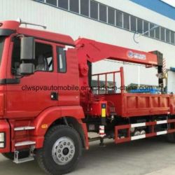 Shacman 10tons Foldable Arm Crane Lorry Truck Mounted Crane