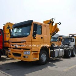 Sinotruk 10 Tons Loading Truck with Telescopic Foldable Arm Crane