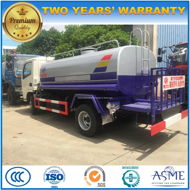 Dongfeng 6 Wheels 6000 Liters Water Transport Truck 6000 L Water Truck for Sale 