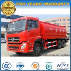 Dongfeng 6X4 25000 Liters Water Tender Truck 25 Kl Engine Fire Fighting Truck