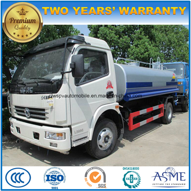 Dongfeng 4*2 Water Tanker Truck 8000 L Sprinkler Truck 