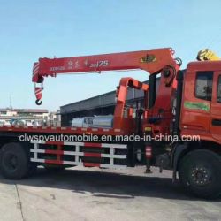 4X2 Wrecker 6 Tons Loading Truck with Telescopic Crane Price