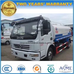 120HP 6 Wheels Hot Sale 8 Tons Sprinkler 8000 Liters Water Tank Truck