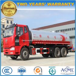 FAW 6X4 Heavy Duty 20 T Water Truck 20 Kl Street Sprayer Tank Truck