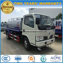 5000L 6 Wheels Sprinkler Truck 5 Tons Water Tank Truck for Sale