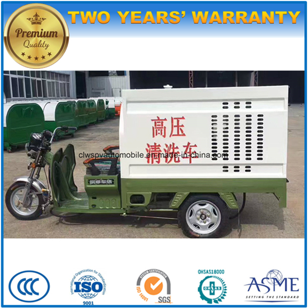 Small Tricycle Water Sprinkler 1 Tons High Pressure Water Truck 