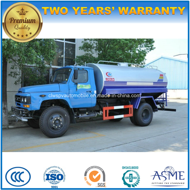 10t 4X2 Water Transport Truck 10000 Liters Water Tank Truck for Sale 