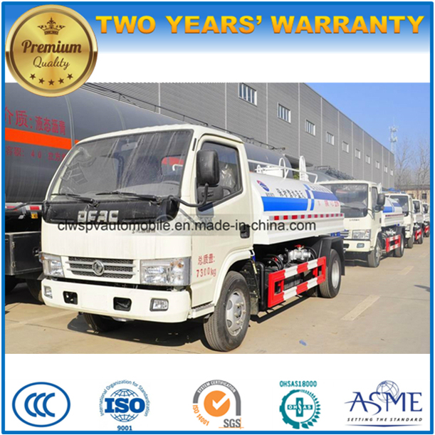 Dongfeng 5000L Sprinkler Truck 5 Tons Wanter Spraying Truck 