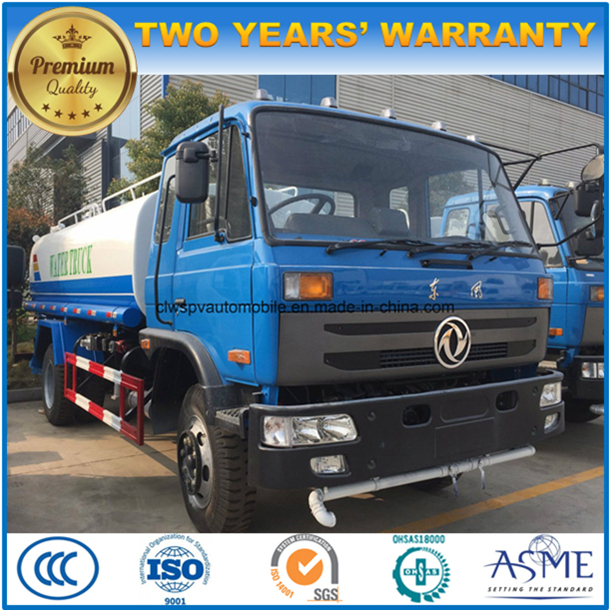 Rhd LHD 4*2 Street Washer Tank Truck 12000 Liters Water Transport Truck 