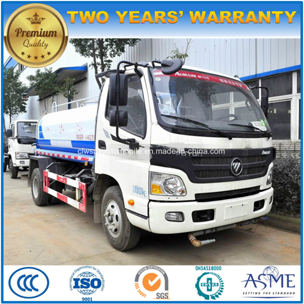 45000 Liters Foton Small Water Sprayer 45000 L Water Tank Truck 