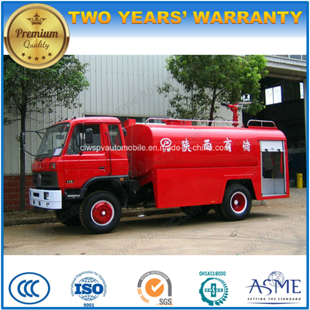 4X2 Dongfeng Water Tanker Fire Engine Truck 10000 Liters Water Tender 