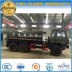 6X6 off Road Dongfeng 10cbm Sprinkler 10000 L Water Tanker Tender Truck