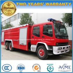 6X4 Isuzu 12 T Water Tank Fire Engine 12000 L Water Fire Fighting Truck