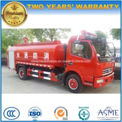 Dongfeng 4X2 6000 L Water Fire Fighting Truck 6 Kl Pumper