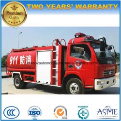 Dongfeng 4X2 5000L Fire Fighting Truck 5 Tons Fire Tender Truck