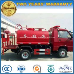 2 Cubic Meters 4X2 Mini 2000 Liters Water Fire Fighting Tank Truck for Sale