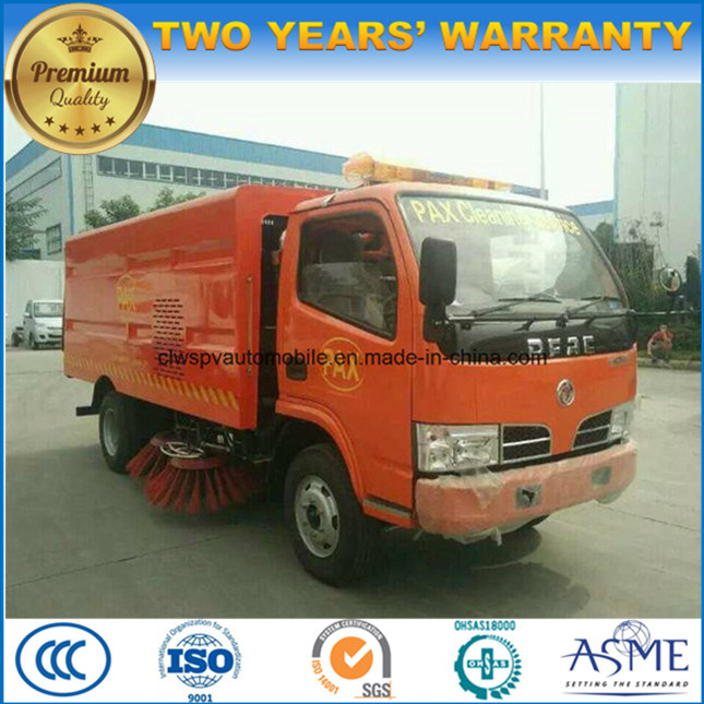 Rhd 5000L Sweeping Vehicle 4*2 Road Sweeper Truck for Exported 