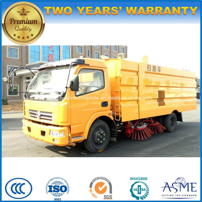 120HP LHD 8cbm Street Sweeper 7m3 Road Sweeper Truck 