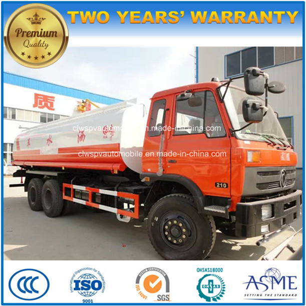 6X4 Heavy Duty 20000 Liters Street Sprinkler 20 Kl Water Transport Tank Truck 