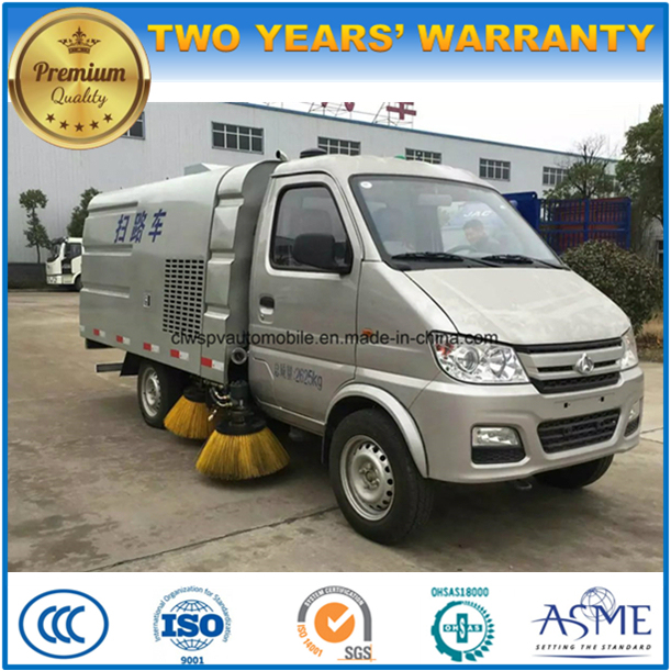 3cbm Pavement Cleaning 3m3 Road Sweeper Truck 