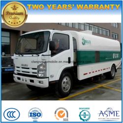 Isuzu 4*2 Vacuum Sweeper Road 5m3 Cleaning Truck