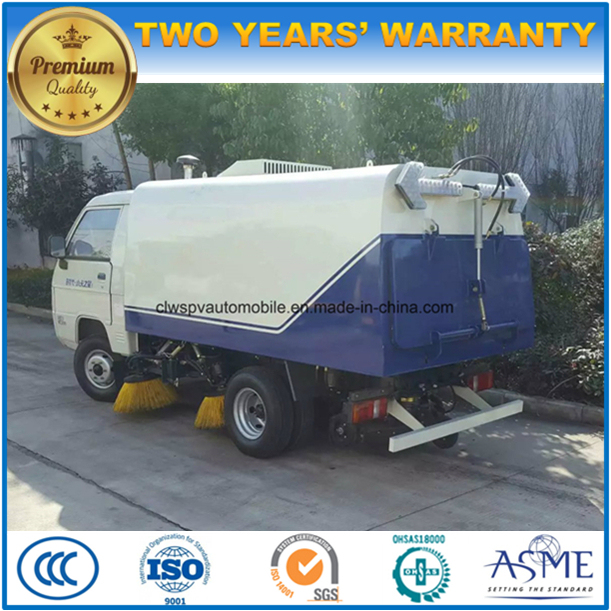 Sidewalk Street 2000 Liters Sweeper Road Cleaning Truck Price 