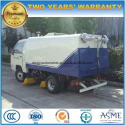 Sidewalk Street 2000 Liters Sweeper Road Cleaning Truck Price