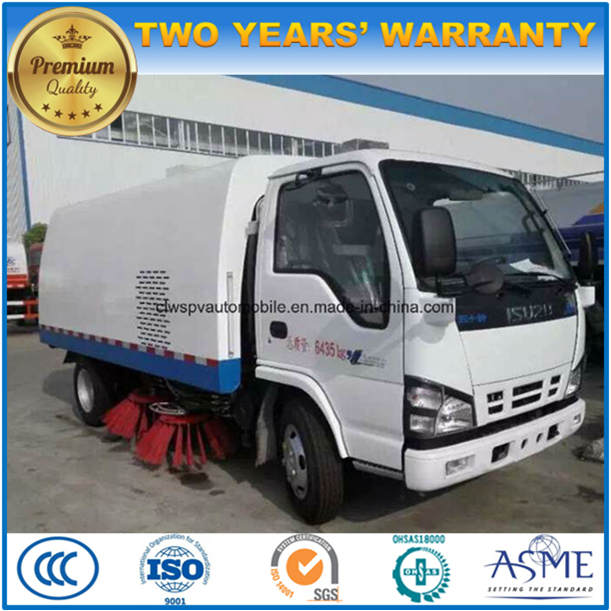 Isuzu 4*2 LHD Auto Street Sweeper Truck Price 