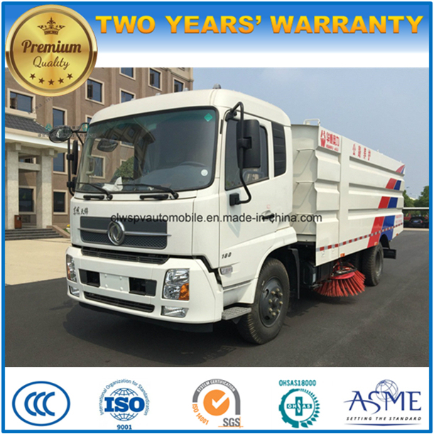135kw Auto Wash and Cleaning Truck 10 M3 Road Sweeper Truck Price 