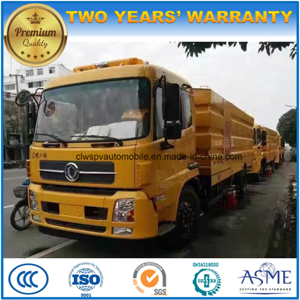 Dongfeng 4X2 Street Sweeper 8000 L Vacuum Cleaning Truck 