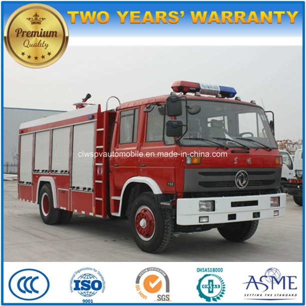 Dongfeng 210 HP Hot Sale 9000 L Water and Foam Fire Fighting Truck 