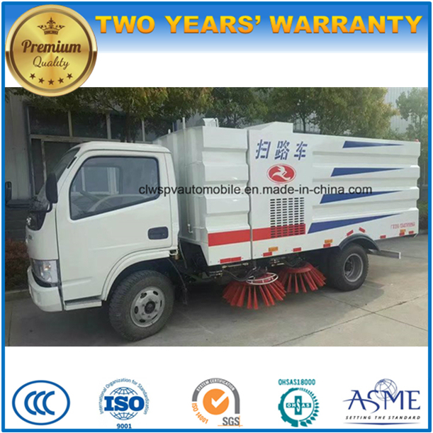 Dongfeng Rhd Small Automatic Street Sweeper Truck for Sale 