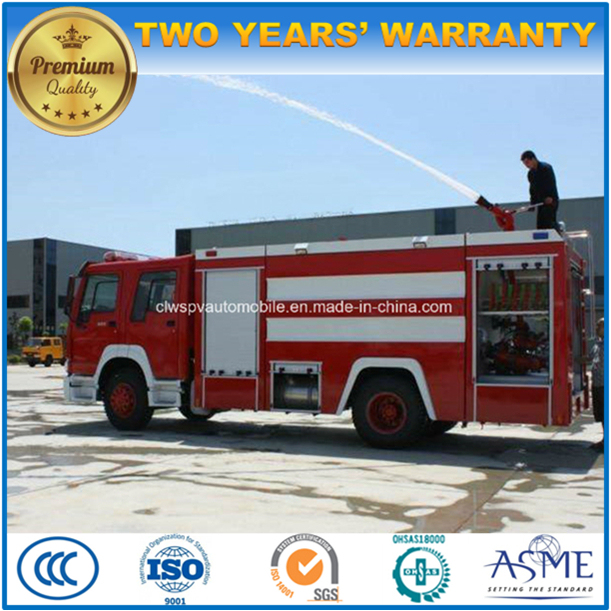 Dongfeng 4X2 Double Cab Fire Extinguishing Foam Tanker Engine Truck 