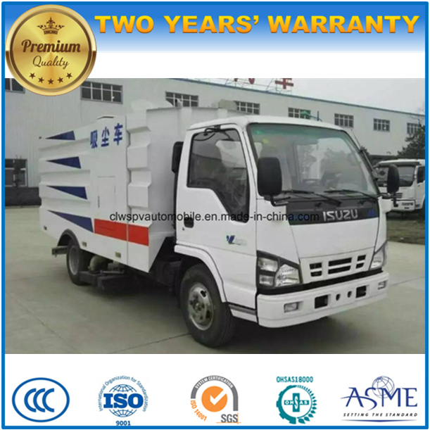 Isuzu 6 Wheels LHD Street Sweeper 5000L Road Sweeper Truck Price 