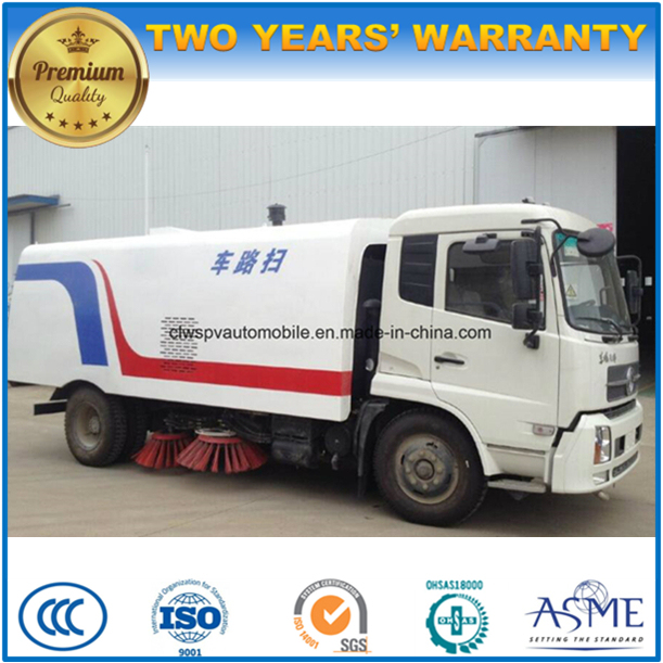 Dongfeng 4X2 Sweeper 155kw Road Clean Truck Price 