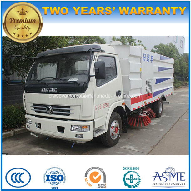 8m3 Street Vacuum Cleaning Machine 8000L Road Sweeper Truck 