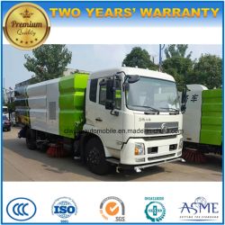 Rhd LHD 6 Wheels Vacuum Sweeping Machine 8m3 Road Sweeper Truck