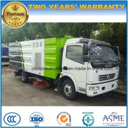 Dongfeng 90 Kw Street Washing 5 Kl Road Sweeper Truck