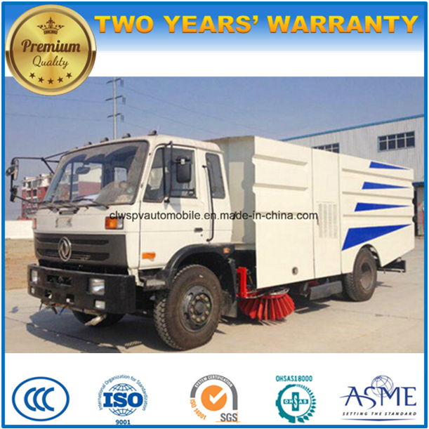 Dongfeng 4*2 Sweeping Vehicle 7000L Road Sweeper Truck for Sale 