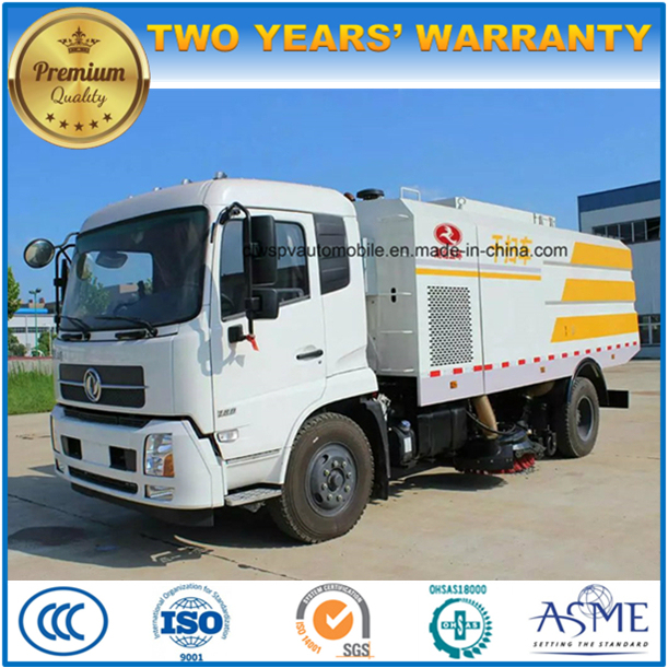 Dongfeng 6000 to 8000 M2 Auto Vacuum Road Sweeper Truck 