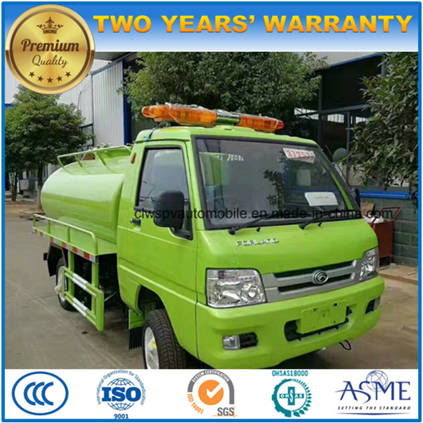 Forland Small 3 Cbm Right Hand Drive Sewage Suction Truck for Export 